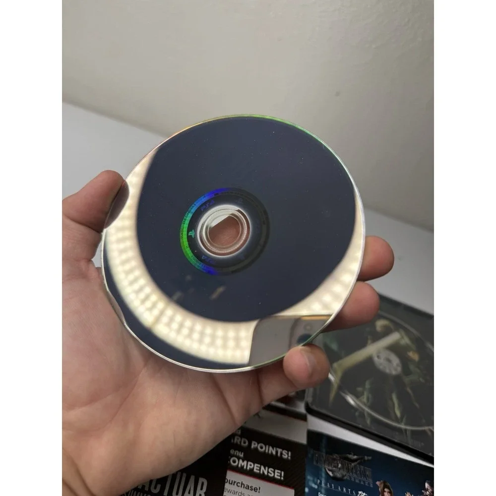 Final Fantasy VII Remake Steelbook Sony PlayStation 4 PS4 Play Disc & Data Disc